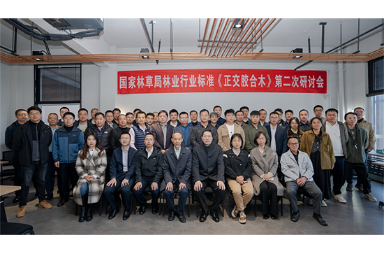 Industry standards upgraded again! Space-o Group hosted the "National Forestry and Grassland Administration Forestry Industry Standard "Orthogonal Glued Laminated Timber" Seminar" to jointly promote the standardized development of the industry!